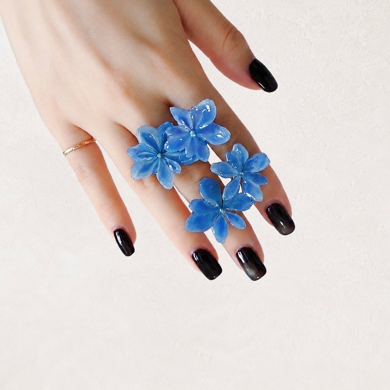 紫陽花の万華鏡ピアス｜kaleidoscope PIERCE – kaleidoscope -万華鏡-