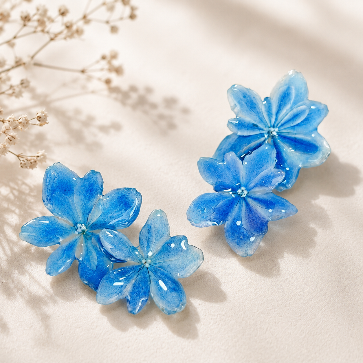 紫陽花の万華鏡ピアス｜kaleidoscope PIERCE – kaleidoscope -万華鏡-